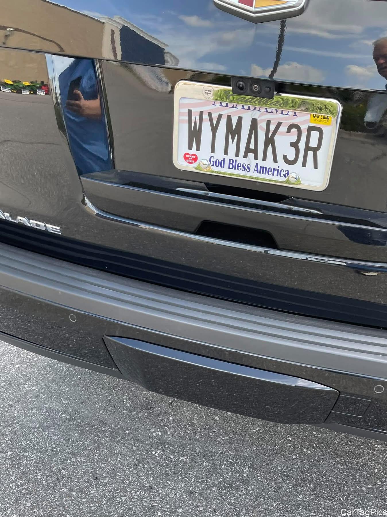 CarTagPics WYMAK3R Tag